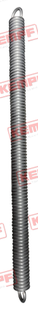 21768 KEMPF Zugfeder d=6/D=28/Lo=587/if=91